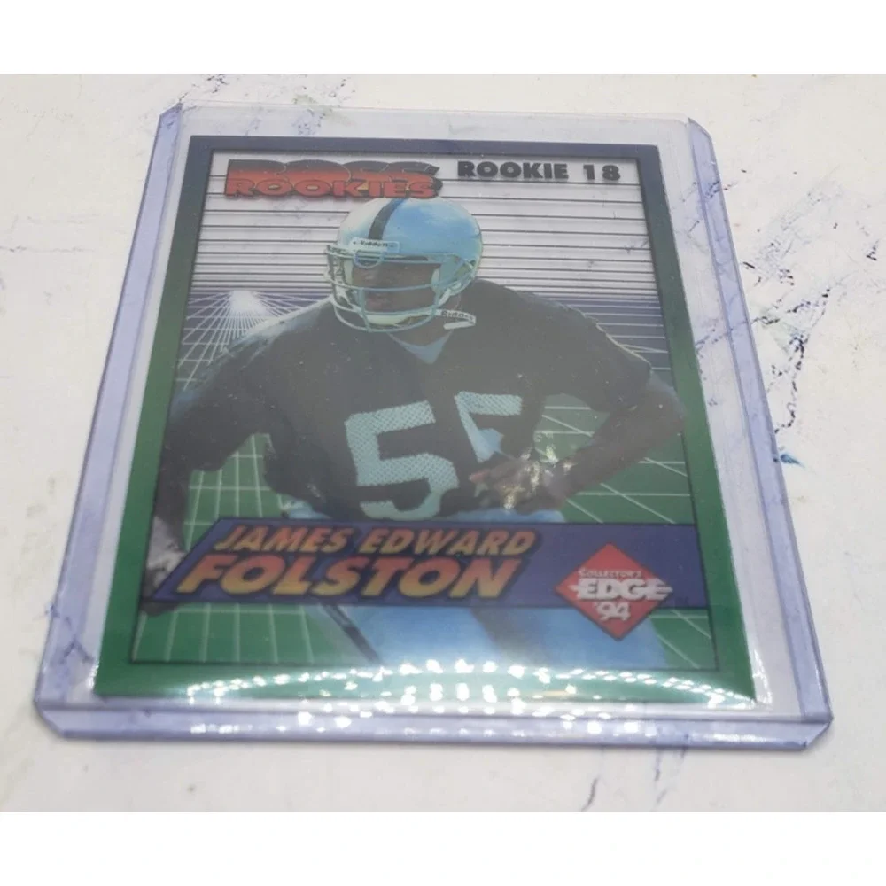 James Edward Folston 1994 Collector's Edge Boss Rookies #18 Rookie Card RC